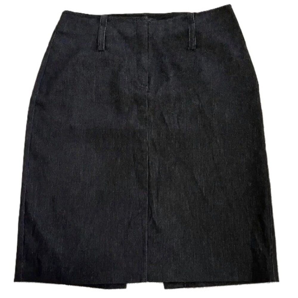 The Limited Stretch Black Midi Skirt Womens Size 6